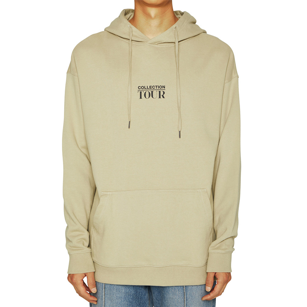 COLLECTION TOUR LIGHT BEIGE HOODIE